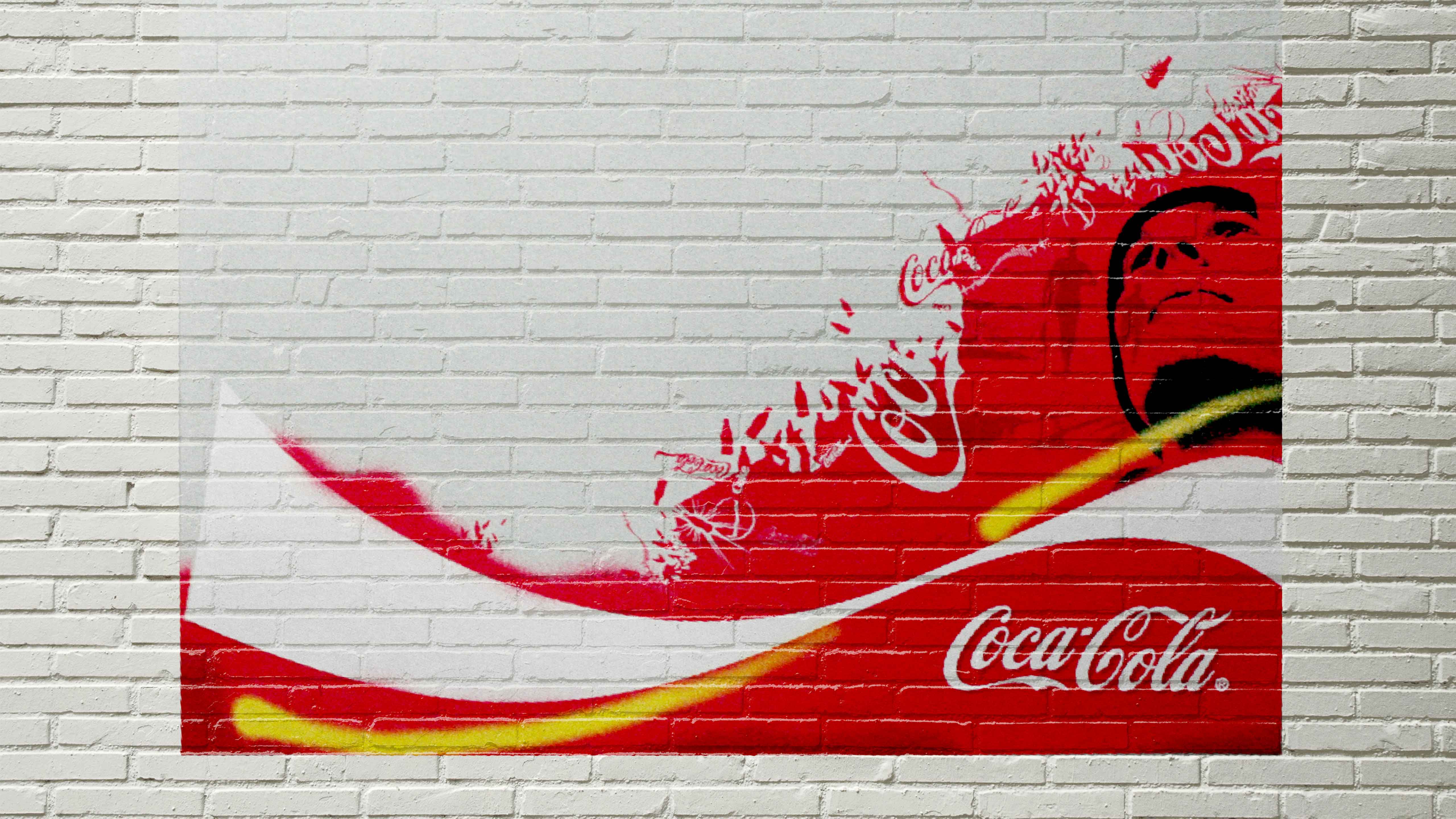 Coca-Cola retail wall 
